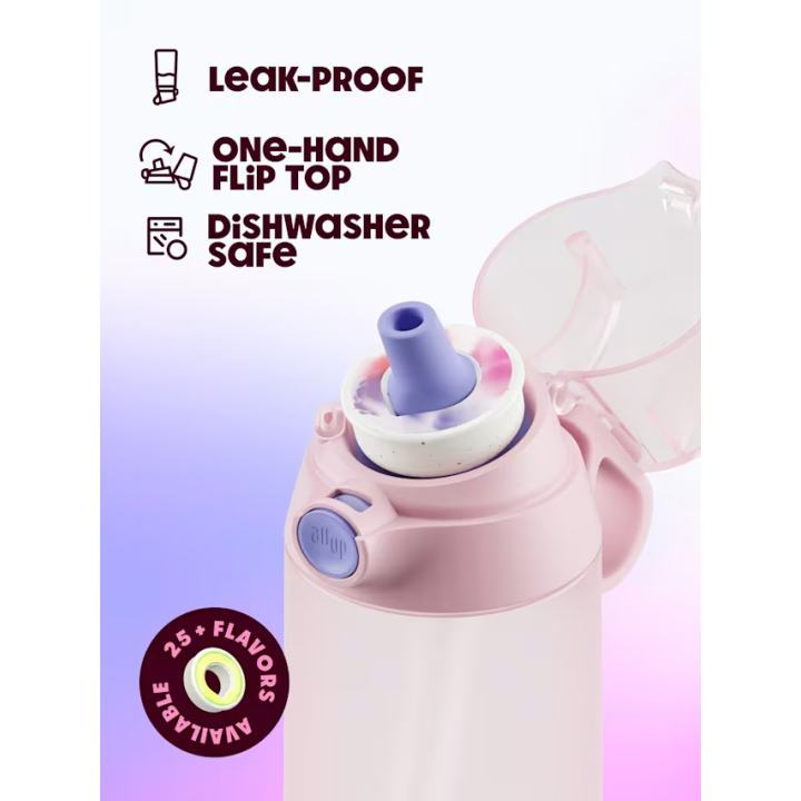 Borraccia air up® Click Tritan 600 ml Bianca Trasparente | Air Up