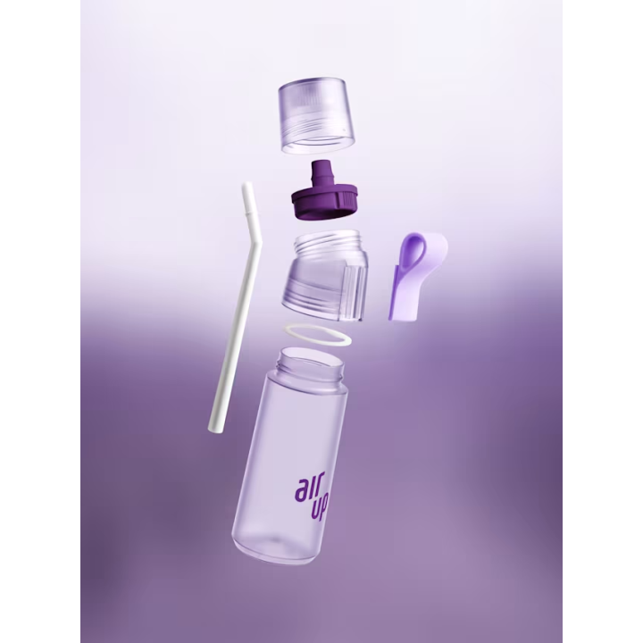 AIR UP Twist Pro Berry Pink 600 ml con 3 Pod | Borraccia Tritan
